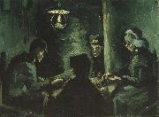 Vincent Van Gogh Four Peasants at a Meal (nn04) Sweden oil painting reproduction